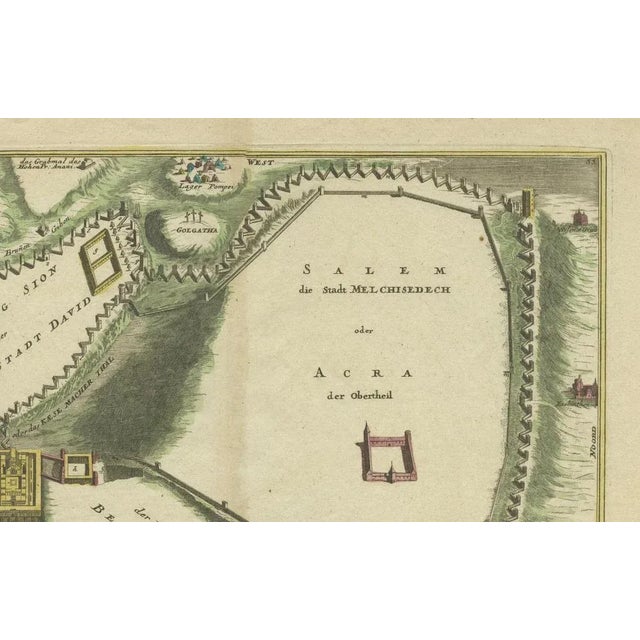 Weigel, Biblical View from Josephus Perspective, 1720, Print For Sale - Image 3 of 6