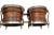 Authentic mid-century Jack Costanzo “Valje” bongo drums, celebrated for their craftsmanship and warm visual appeal. This...