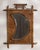 Early 20th Century France Tan Wood Mirror For Sale - Image 4 of 10