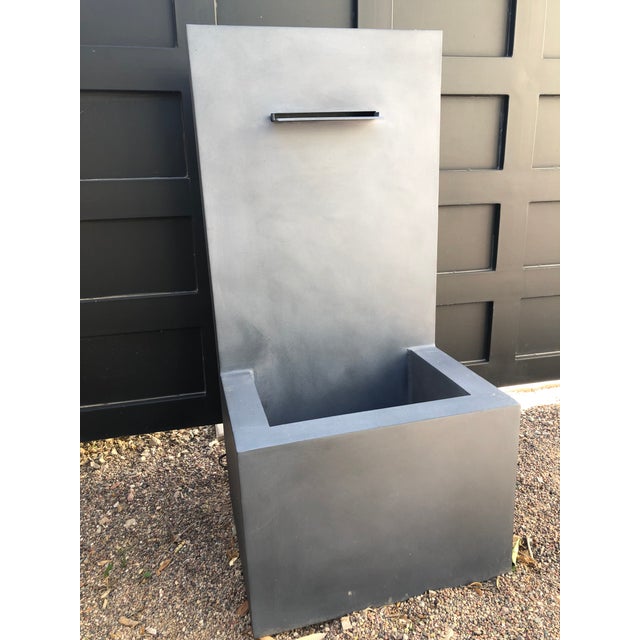 Weathered Zinc Outdoor Wall Fountain Chairish