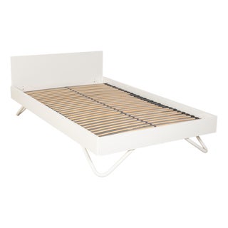 Algo Wooden Bed from Lübke For Sale