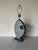 1980s Vintage Italian Ceramic Fish Table Lamp With Lucite Base For Sale - Image 11 of 12