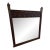 Large Antique Gothic Revival Carved Wood Overmantel Mirror For Sale