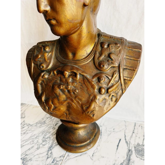 1970s Bust of Cesar Augustus For Sale In San Francisco - Image 6 of 13