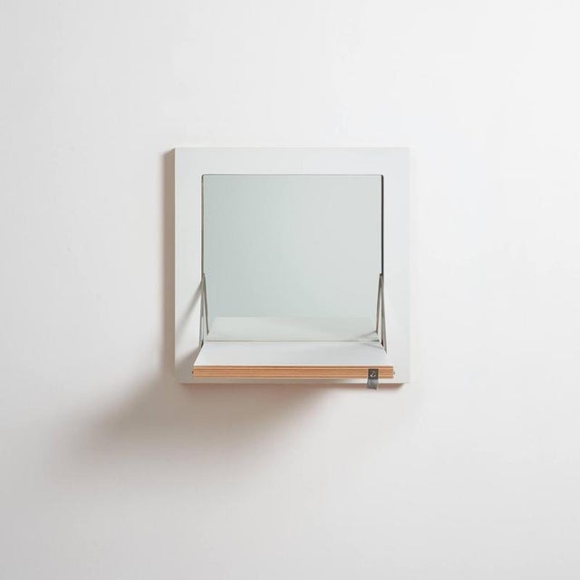 Fläpps Vanity Mirror in Black For Sale - Image 5 of 6