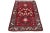 Decorative handknotted vintage wool Caucasian rug. Approximately 65-75 years old. In very good condition.