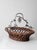 Vintage Large Grapevine Basket With Metal Handle For Sale - Image 9 of 18