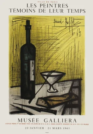 1965 Bernard Buffet Galliera Museum Poster