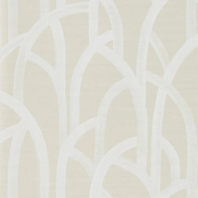 Harlequin Meso Wallpaper in Champagne For Sale