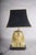 Vintage Egyptian Revival Brass Pharaoh Table Lamp, 1970s For Sale - Image 9 of 12