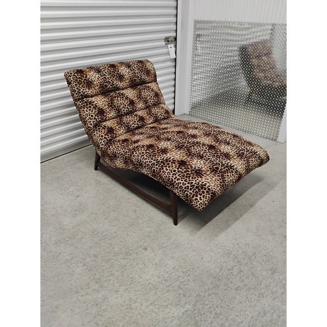 1960s Adrian Pearsall Style Mid Century Modern Chaise Lounger For Sale - Image 11 of 12