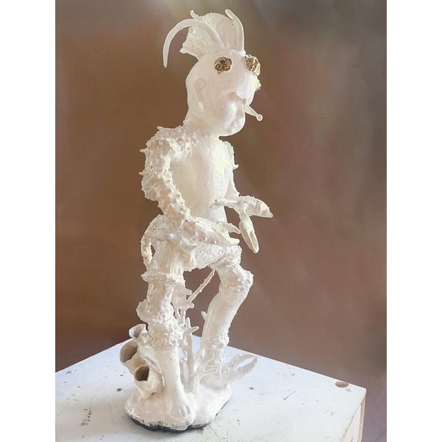 Contemporary "Lobster Boy #11," Porcelain Sculpture by Robert Hechler For Sale - Image 3 of 15