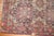 Red 19th Century Worn Zabihi Collection Persian Rug - 4'1" x 4'8" For Sale - Image 8 of 10