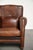 Vintage Art Nouveau Sheepskin Armchair For Sale - Image 9 of 14