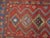 Traditional 1900s Red Diamond Antique Caucasian Rug 4' 4" X 6' 0" Handknotted Wool Carpet For Sale - Image 3 of 5