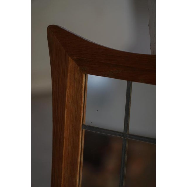 Mid-20th Century Scandinavian Modern Danish Wall Mirror in Oak, 1950s For Sale - Image 14 of 18