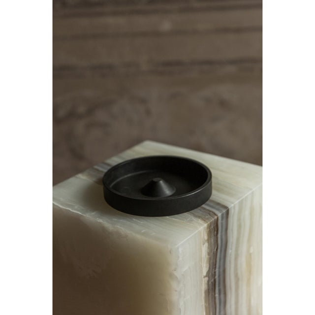 Unique bronze ashtray by rick owens dimensions: l 16 x w 16 x h 3 cm materials: bronze weight: 1.5 kg available in black...