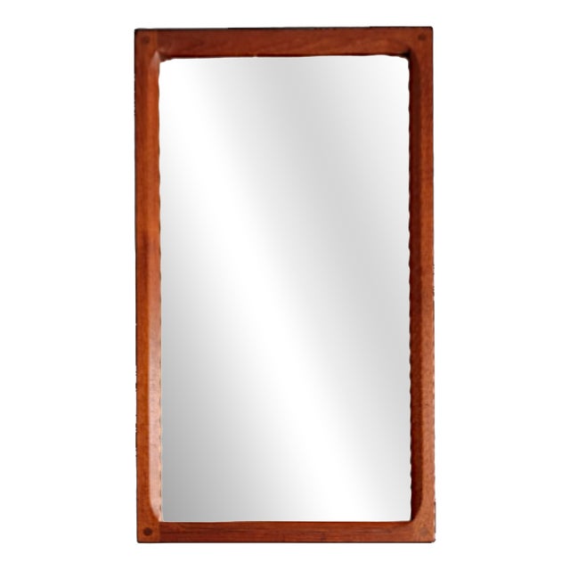 Mid-Century Danish Teak Model 162 Hallway Mirror by Aksel Kjeersgard, 1960s For Sale