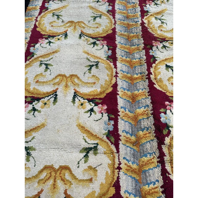Spanish Savonnerie Runner, 1890s For Sale - Image 12 of 17