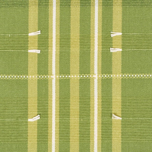 Schumacher Schumacher Remmy Fabric In Leaf For Sale - Image 4 of 4