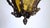Gold Antique Brass Glass Chandelier, 1930s For Sale - Image 8 of 11