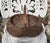 Late 19th century North Carolina primitive woven buttock basket