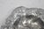 Art Nouveau Antique Homan Silver Plated Art Nouveau Round Scalloped Floral Repousse Nut Dish For Sale - Image 3 of 12