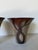 Vintage Signed t.p. Raku Pottery Vases – A Pair For Sale In Miami - Image 6 of 11