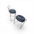 Black Leather Gaja Stools by Kazuhide Takahama for Simon Gavina, Set of 2 For Sale - Image 9 of 18