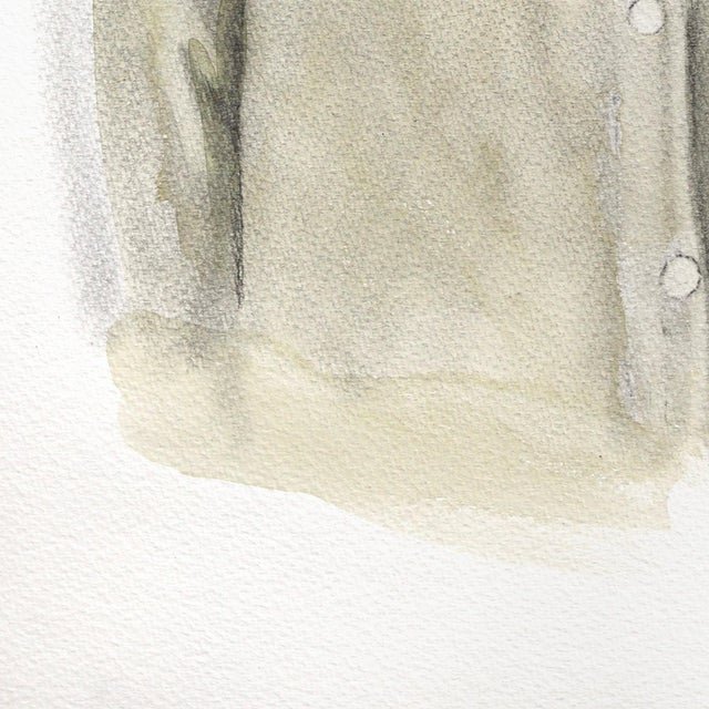 2020s Don't Forget Each Other - Original Figurative Watercolor and Graphite Artwork on Paper For Sale - Image 5 of 7