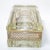 Transparent Art Deco Italian Murano Glass & 24k Gold Plate Jewelry Case Mandruzzato Style For Sale - Image 8 of 13