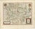 Metz, Lorraine and Verdun Antique Blaeu Atlas Map of France, 1642 This finely engraved and beautifully hand-colored map...