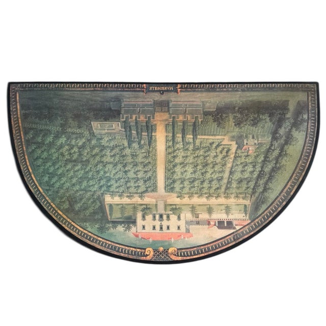 1990s Ballard Designs Demi Lune Villa Marignolle Italy Vineyard For Sale - Image 5 of 5