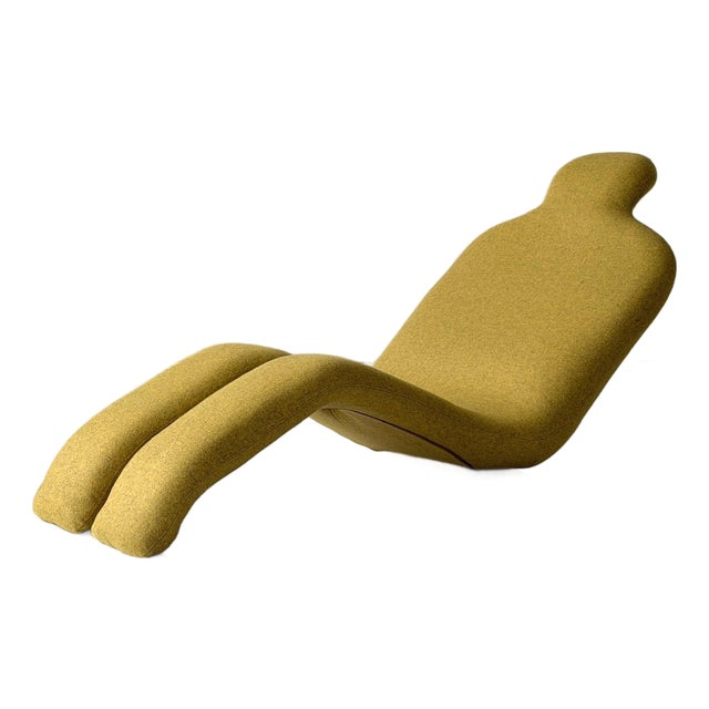 1980s Bouloum Lounge Chair Attributed to Olivier Mourgue for Arconas For Sale