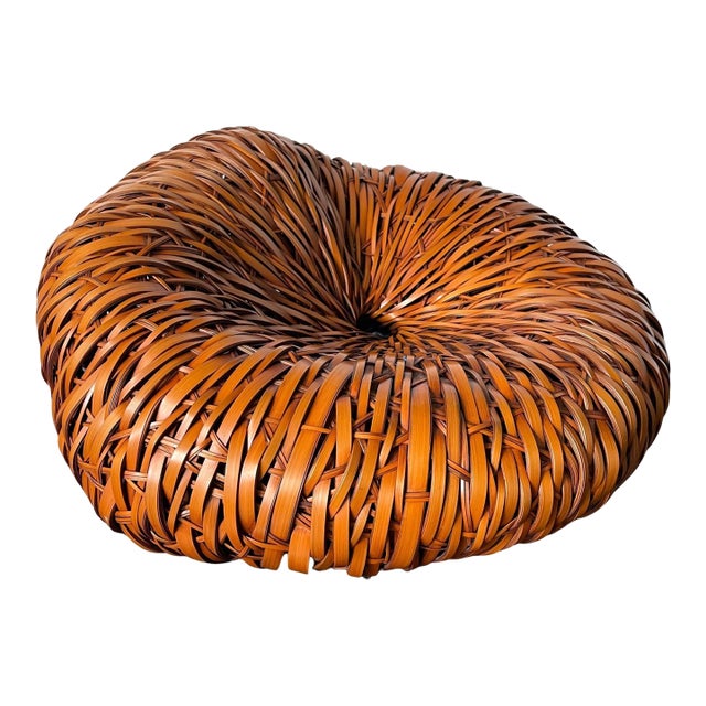 Large Contemporary Japanese Woven Bamboo Sculpture Mimura Chikuho For Sale