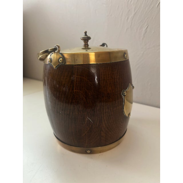 Early 20th Century Antique English Biscuit Barrel For Sale - Image 5 of 7