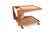 This beautiful mid-century modern trolley exudes timeless elegance. Crafted from warm teak, this model stands out with two...