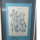 Late 20th Century Sandra Boynton Signed "Be Glad You're You" Penguin Art Print - Custom Framed For Sale - Image 4 of 6
