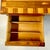 Mid-Century Modern Boho Chic Striped Cedar Top Executive Desk For Sale - Image 13 of 17