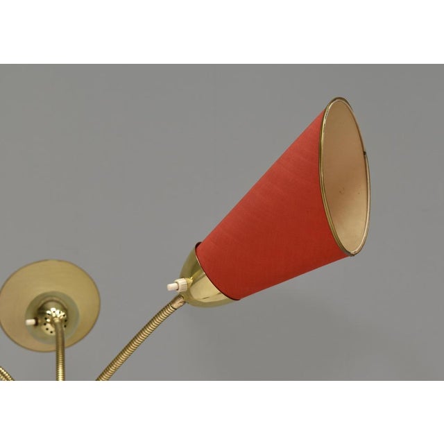 Italian Triennale Floor Lamp in Brass from Arredoluce, 1950 For Sale - Image 14 of 18