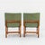 Forest Green Borge Mogenson Model 231 Oak Slipper Chairs by Fredericia, Denmark 1960s - Set of 2 For Sale - Image 8 of 13
