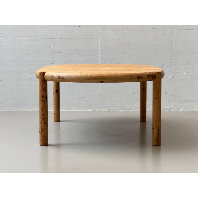 1970s Round Pine Table by Rainer Daumiller, Denmark, 1970s For Sale - Image 5 of 18