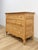 Wood Primitive Scrubbed Pine Three Drawer Dresser Dovetail Porcelain Knobs Vintage For Sale - Image 7 of 14