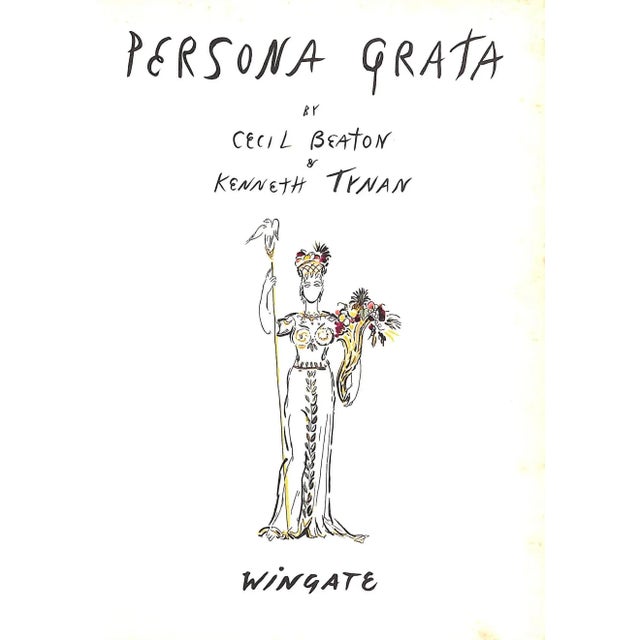 BEATON, Cecil & TYNAN, Kenneth [99] pp. Wingate 1953 9 1/2" x 7 3/8" An amusing alphabetical anthology of 100 living...