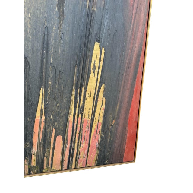 Francine Tint, Large Modernist Abstract Color Field Acrylic Painting Woman Artist Francine Tint For Sale - Image 9 of 18