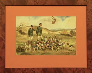 "The Kill" Watercolour & Gouache by Thomas Iverster-Lloyd (1873-1942)