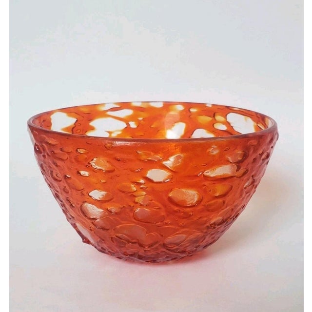 Beautiful Murano blown glass bowl, circa early 1900s, Vetreria Fratelli Toso, attributed to Hans Stoltenberg-Lerche...