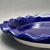 Vintage 14-Inch Cobalt Blue Stoneware Ruffled Pie Dish With Scalloped Rim For Sale In New York - Image 6 of 9