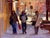 2010s Downtown Denver by Kim English | Oil on Board Street scene with pedestrians in urban setting For Sale - Image 5 of 5