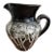 Signed 1988 Joel De La Vega Studio Art Pottery Drip Glaze Pitcher For Sale